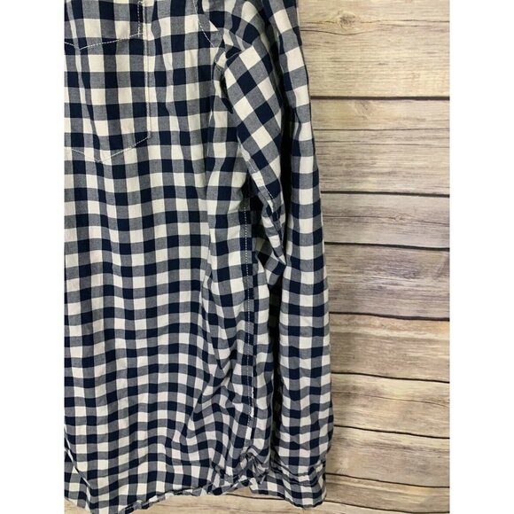 Gap Mens Large Button Down Shirt Checkered Plaid - Picture 2 of 11